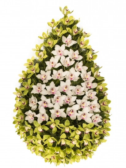 Coroana funerara orhidee cymbidium
